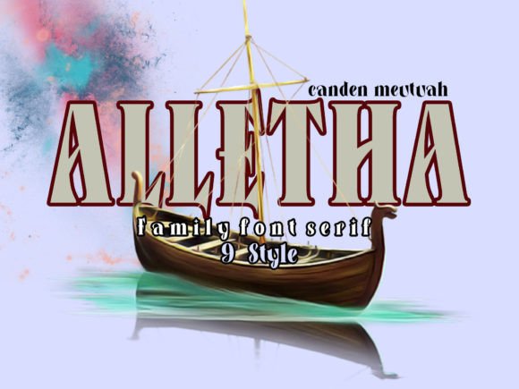 Alletha Font - Featured Image