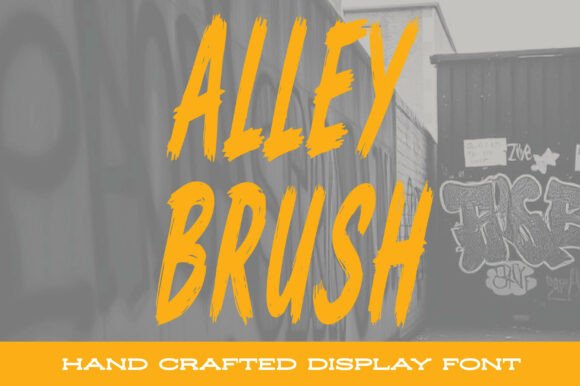 Alley Brush Font - Featured Image