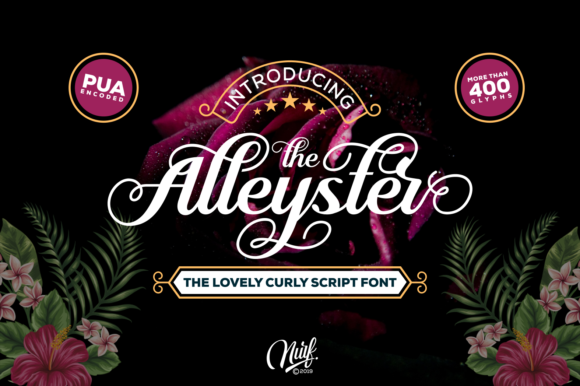Alleyster Font - Featured Image
