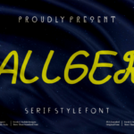 Allger Font - Featured Image