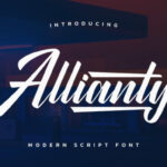 Allianty Font - Featured Image