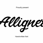 Alligner Font - Featured Image