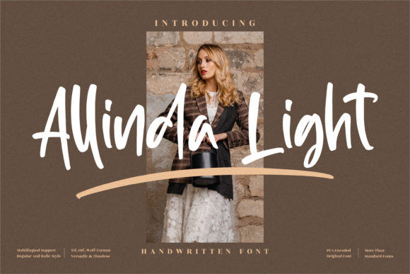 Allinda Light Font - Featured Image