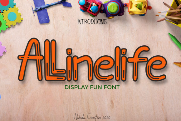 Allinelife Font - Featured Image
