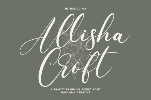 Allisha Croft Font - Featured Image