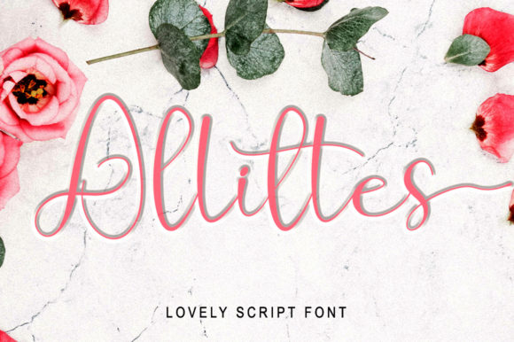 Allittes Font - Featured Image