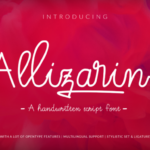 Allizarin Font - Featured Image