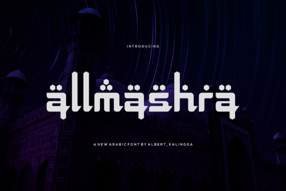 Allmashra Font - Featured Image