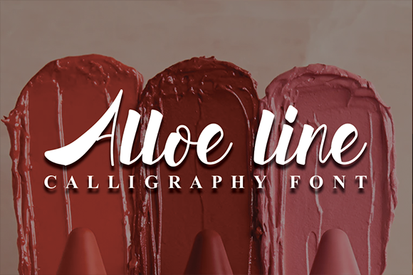 Alloe Line Font - Featured Image