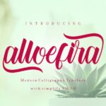 Alloefira Font - Featured Image