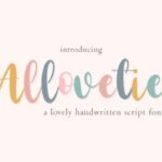 Allovetie Font - Featured Image