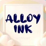 Alloy Ink Font - Featured Image