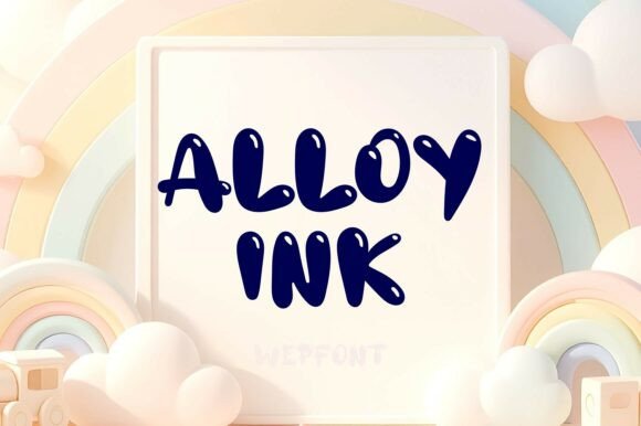 Alloy Ink Font - Featured Image