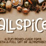 Allspice Font - Featured Image