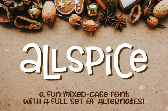 Allspice Font - Featured Image