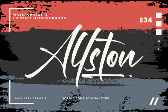 Allston Font - Featured Image
