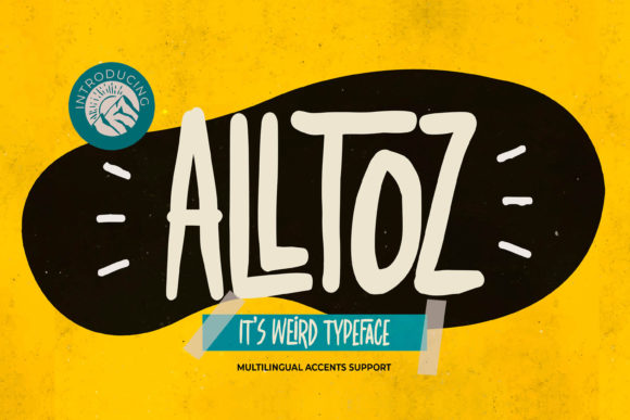 Alltoz Font - Featured Image