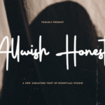 Allwish Honest Font - Featured Image