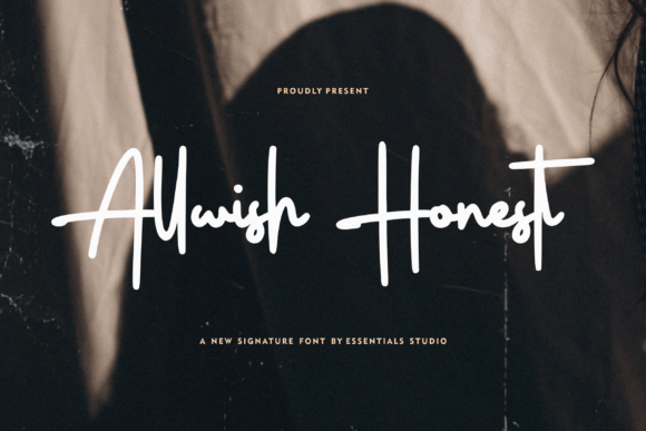 Allwish Honest Font - Featured Image