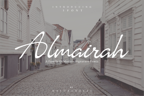 Almairah Font - Featured Image