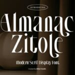 Almanac Zitole Font - Featured Image