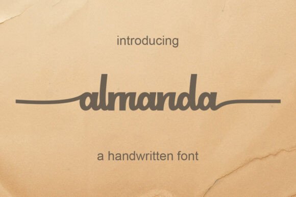 Almanda Font - Featured Image