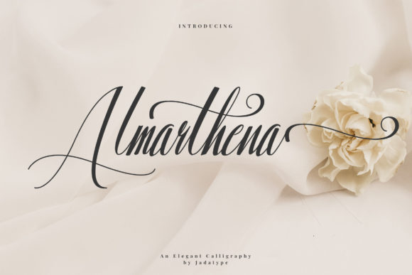 Almarthena Font - Featured Image