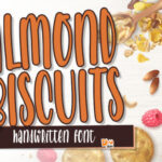 Almond Biscuits Font - Featured Image