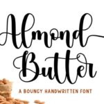 Almond Butter Font - Featured Image
