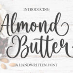 Almond Butter Font - Featured Image