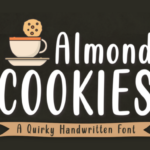 Almond Cookies Font - Featured Image