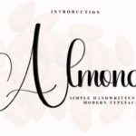 Almond Font - Featured Image