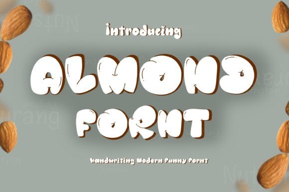 Almond Fornt Font - Featured Image