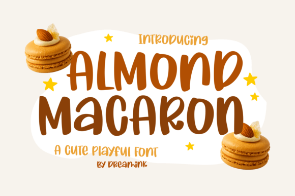 Almond Macaron Font - Featured Image