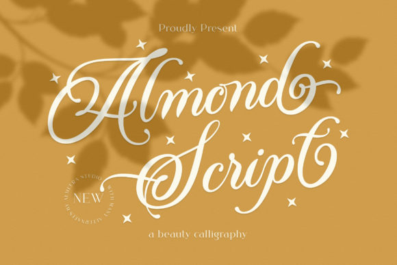 Almond Script Font - Featured Image