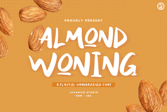 Almond Woning Font - Featured Image