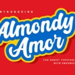 Almondy Amor Font - Featured Image