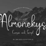 Almonekys Font - Featured Image