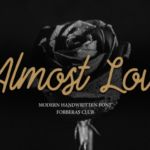 Almost Love Font - Featured Image