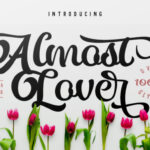 Almost Lover Font - Featured Image