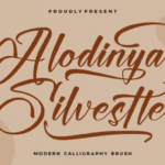 Alodinya Silvestte Font - Featured Image