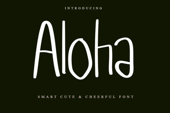 Aloha Font - Featured Image