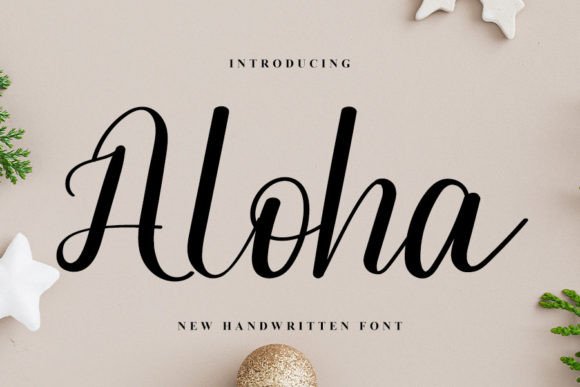 Aloha Font - Featured Image