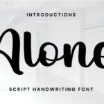 Alone Font - Featured Image