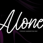 Alone Font - Featured Image
