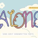 Alone Font - Featured Image