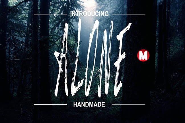 Alone Font - Featured Image