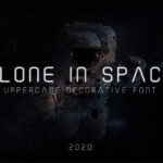 Alone in Space Font - Featured Image