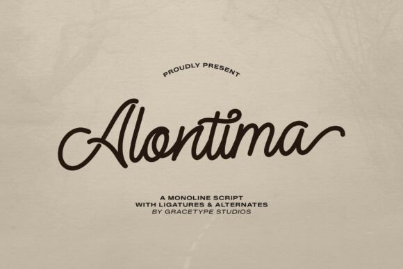 Alontima Font - Featured Image
