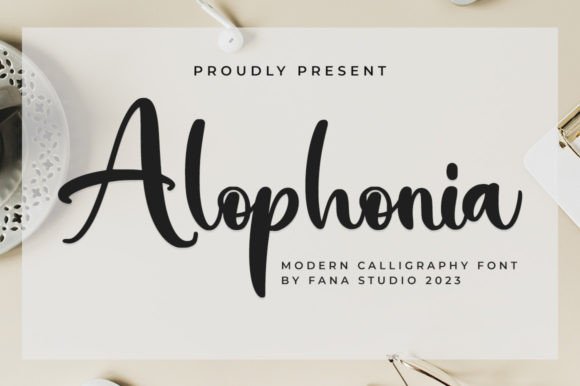 Alophonia Font - Featured Image